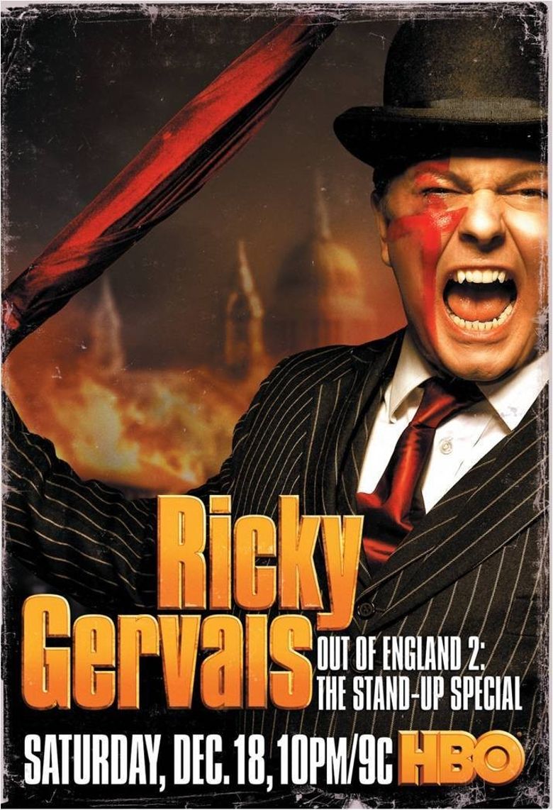 Ricky Gervais: Out of England 2 - The Stand-Up Special Poster