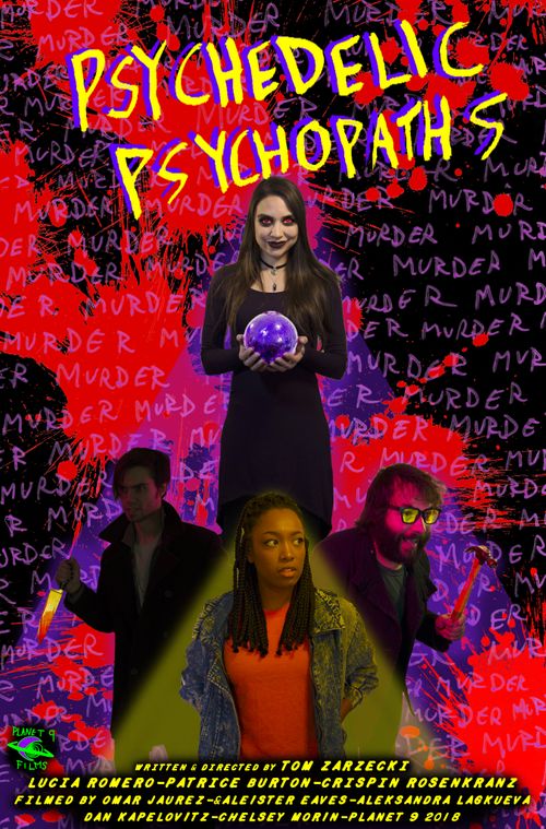 Psychedelic Psychopaths Poster