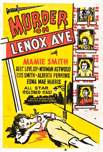  Murder on Lenox Avenue Poster