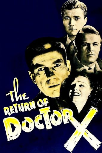  The Return of Doctor X Poster