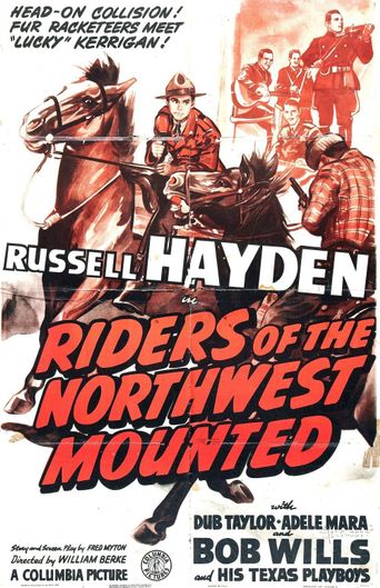  Riders of the Northwest Mounted Poster