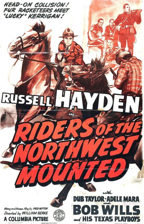 Riders of the Northwest Mounted Poster