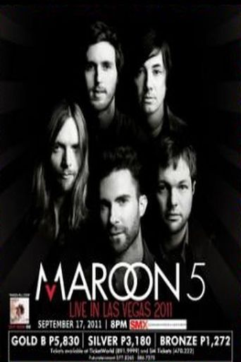  Maroon 5: MTV World Stage Poster