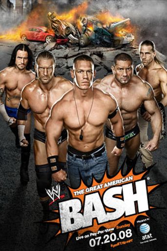  WWE The Great American Bash 2008 Poster
