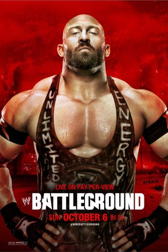  WWE Battleground 2013 Poster