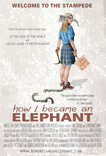  How I Became an Elephant Poster