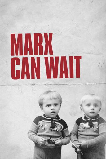  Marx Can Wait Poster