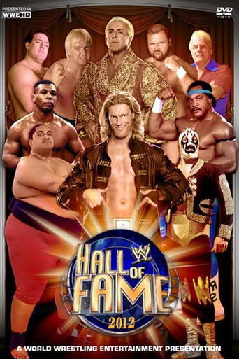  WWE Hall Of Fame 2012 Poster