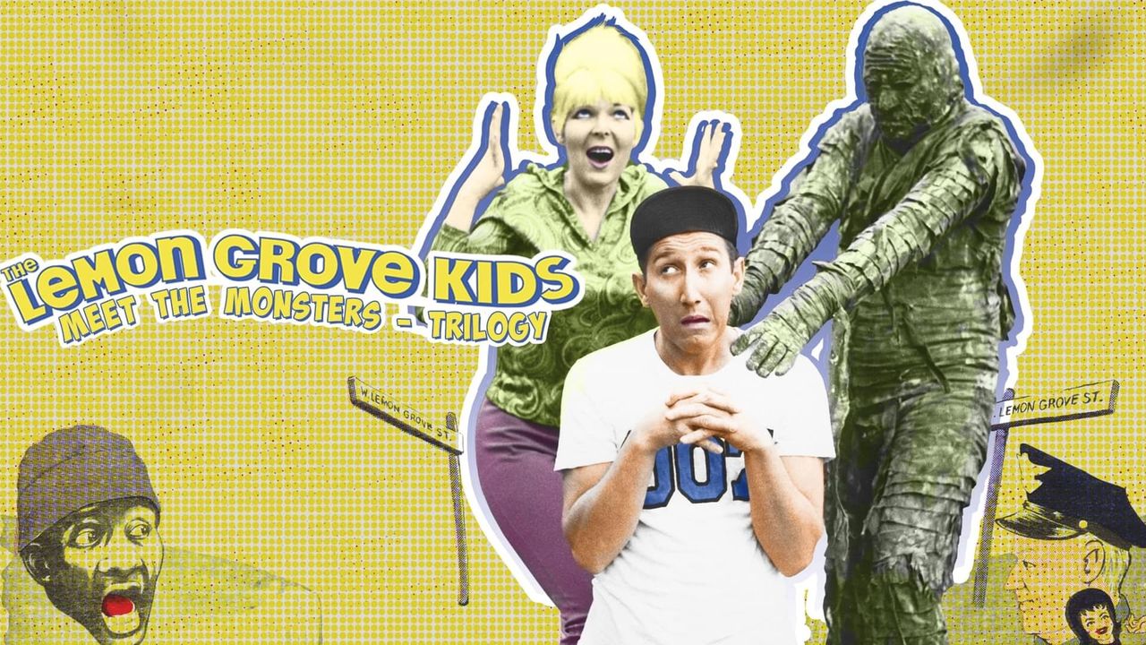 The Lemon Grove Kids Meet the Monsters Backdrop