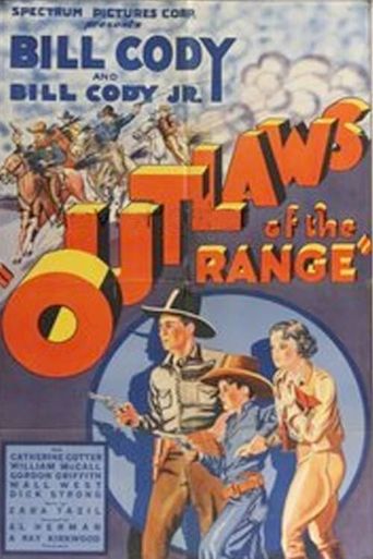  Outlaws of the Range Poster