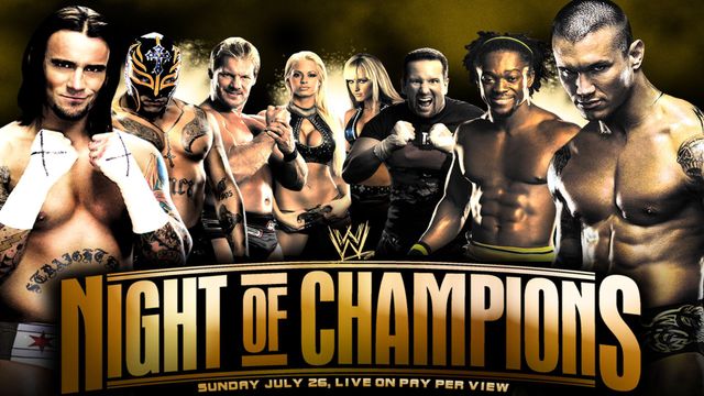 WWE Night of Champions 2009 Backdrop