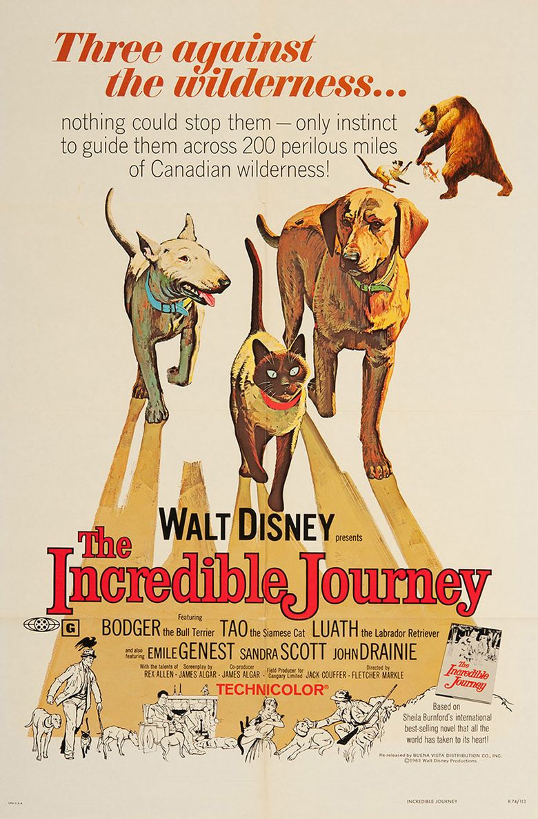 The Incredible Journey Poster