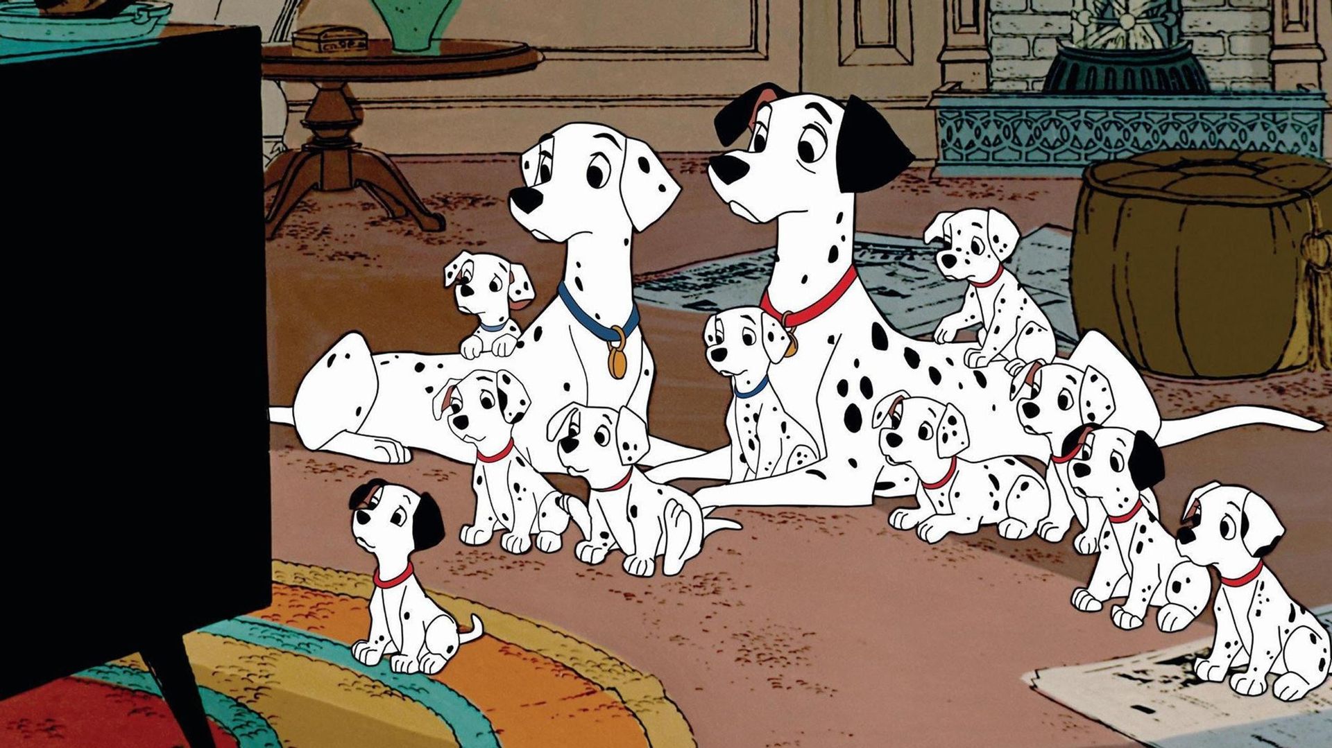 One Hundred and One Dalmatians Backdrop