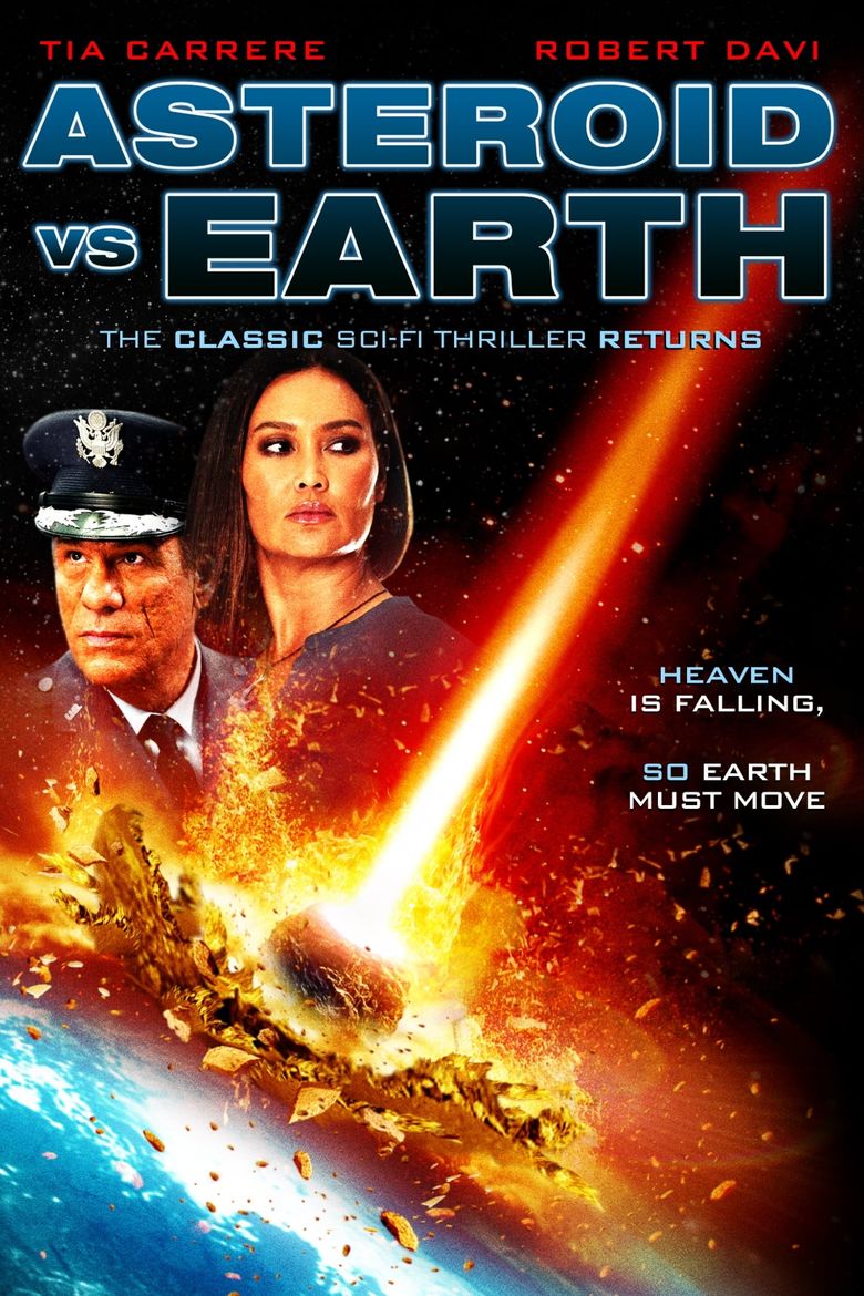 Asteroid vs Earth Poster