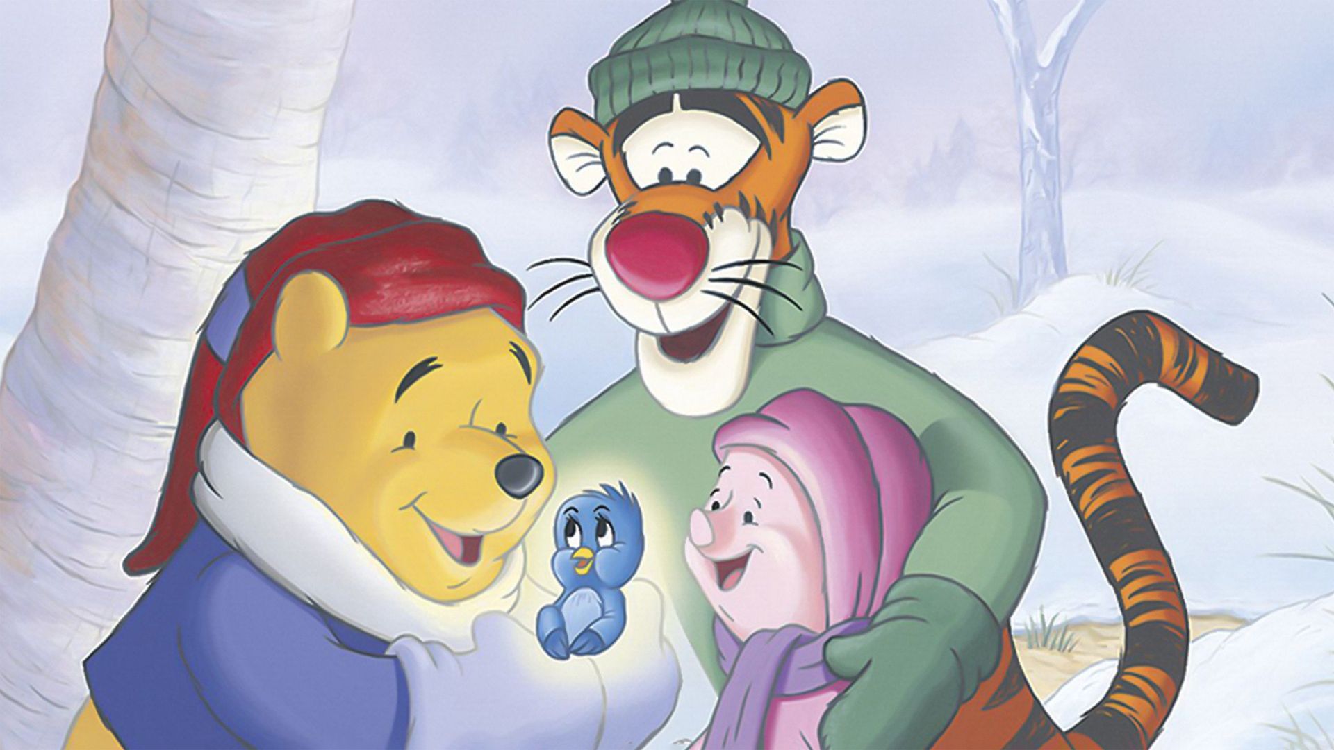 Winnie the Pooh: Seasons of Giving Backdrop