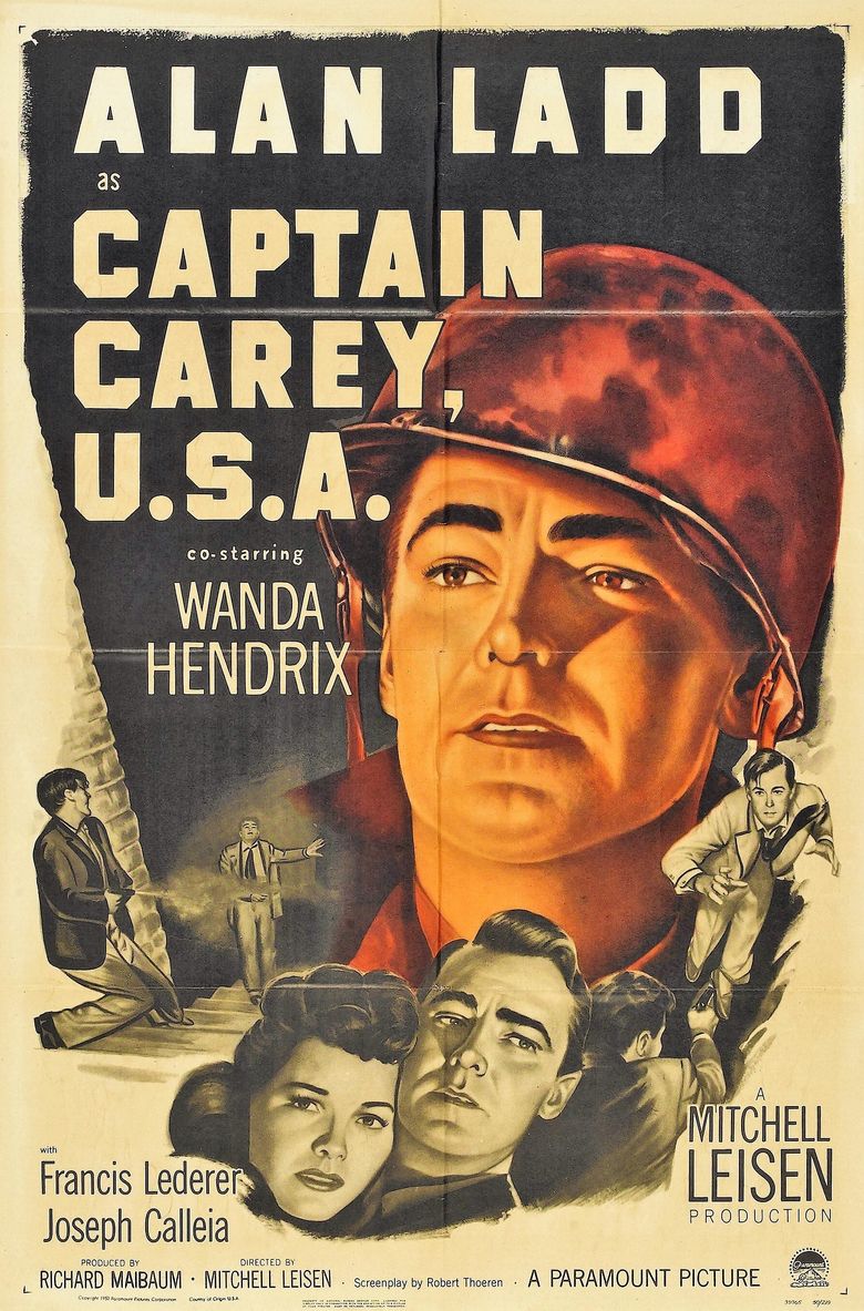 Captain Carey, U.S.A. Poster