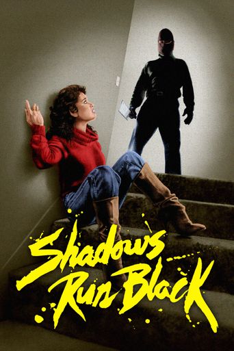  Shadows Run Black Poster