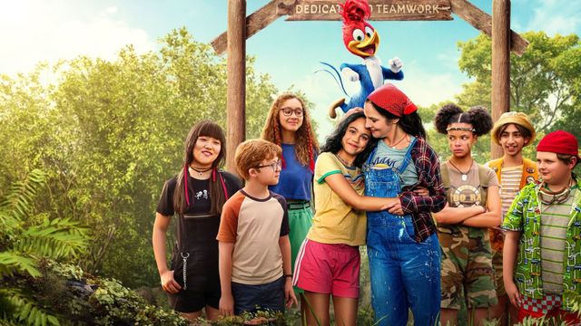 Woody Woodpecker Goes to Camp Backdrop