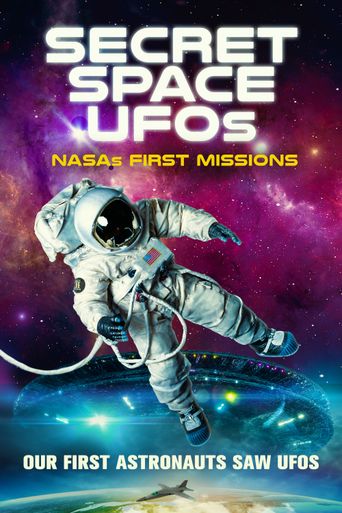  Secret Space UFOs: NASA's First Missions Poster