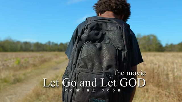 Let Go and Let God Backdrop