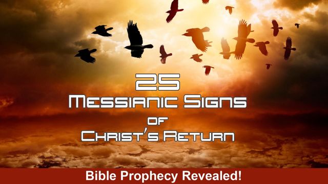 25 Messianic Signs Backdrop