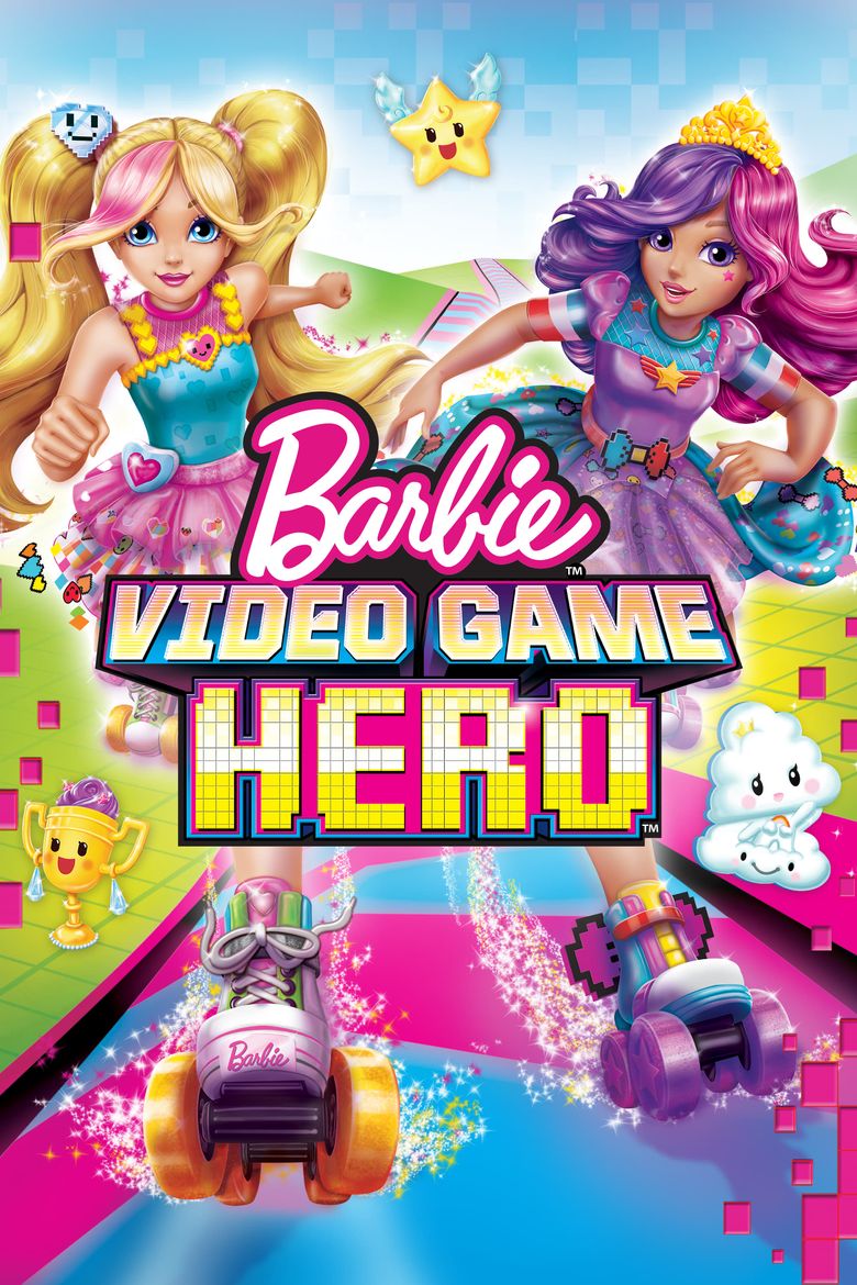 Barbie Video Game Hero Poster