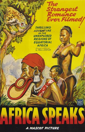  Africa Speaks! Poster