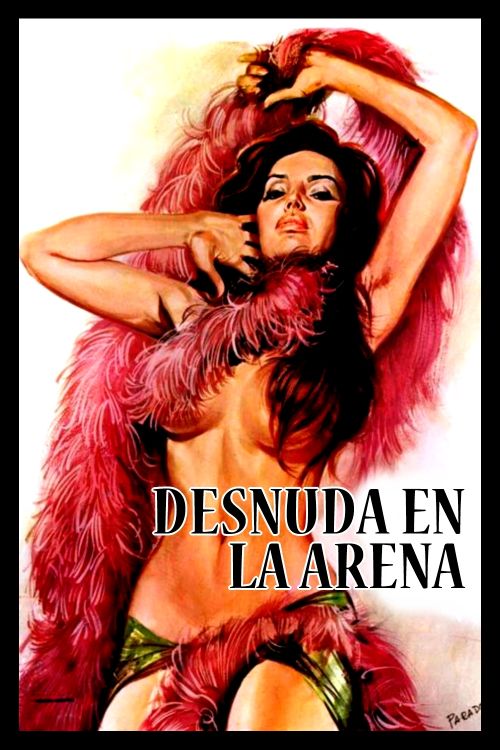 Desnuda en la arena Poster