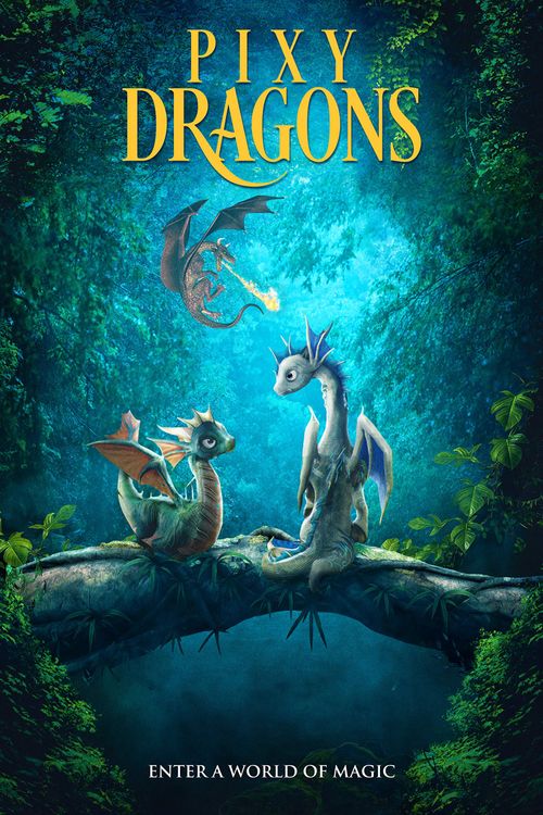 Pixy Dragons Poster