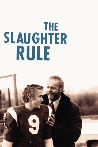  The Slaughter Rule Poster