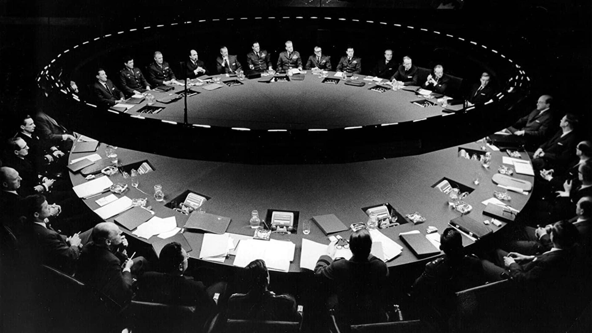 Dr. Strangelove or: How I Learned to Stop Worrying and Love the Bomb Backdrop