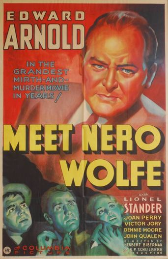  Meet Nero Wolfe Poster