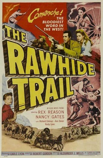  The Rawhide Trail Poster