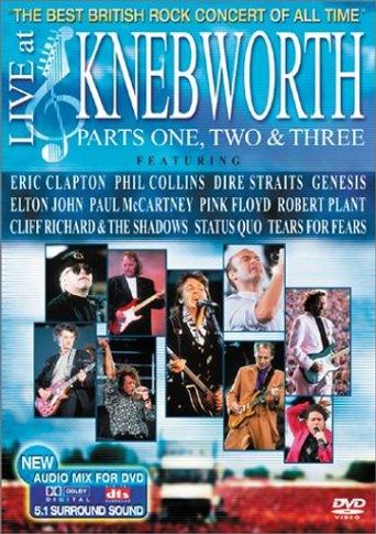  The Best British Rock Concert Of All Time: Live At Knebworth Poster
