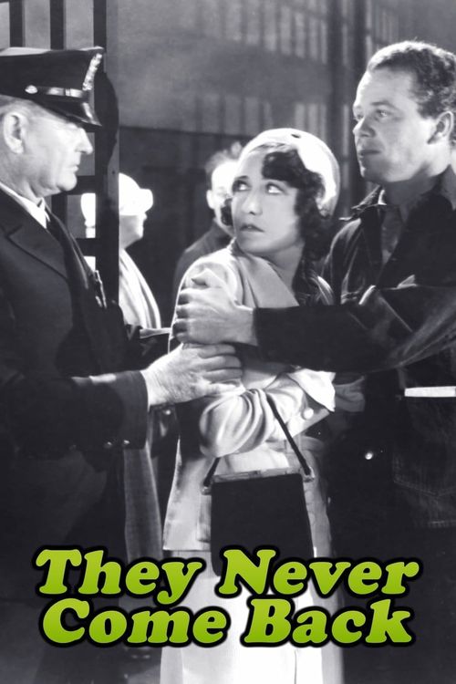 They Never Come Back Poster