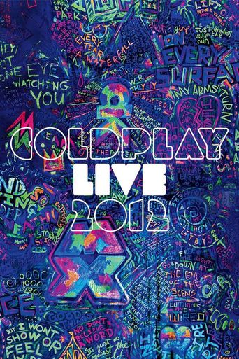  Coldplay: Live 2012 Poster