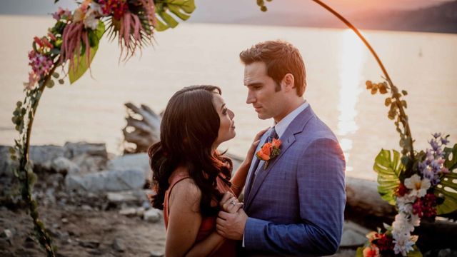 The Wedding Contest Backdrop