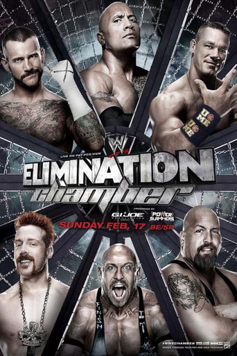  WWE Elimination Chamber 2013 Poster