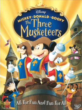  Mickey, Donald, Goofy: The Three Musketeers Poster
