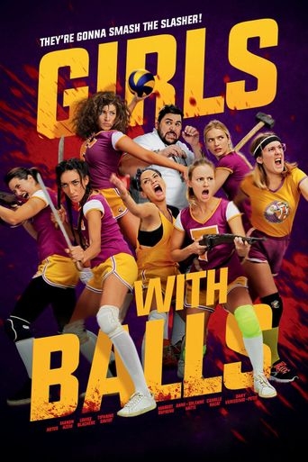  Girls with Balls Poster
