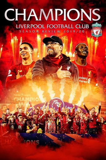  Champions: Liverpool Football Club Season Review 2019-20 Poster