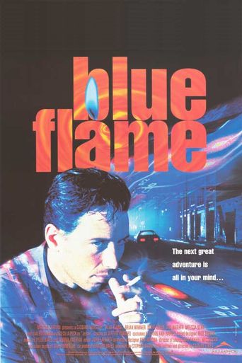  Blue Flame Poster