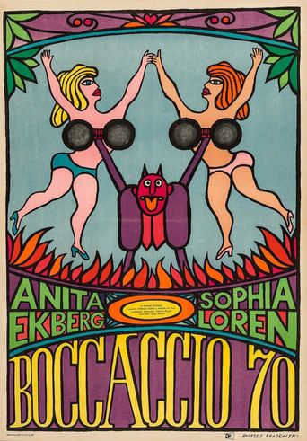  Boccaccio '70 Poster