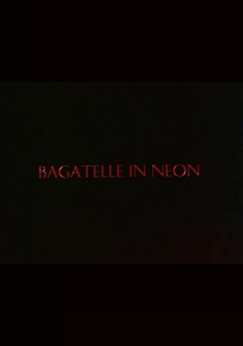 Bagatelle in Neon Poster