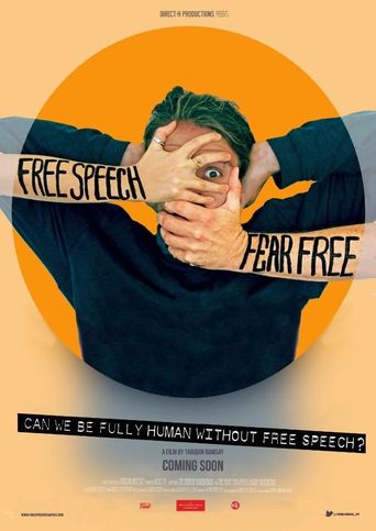  Free Speech Fear free Poster