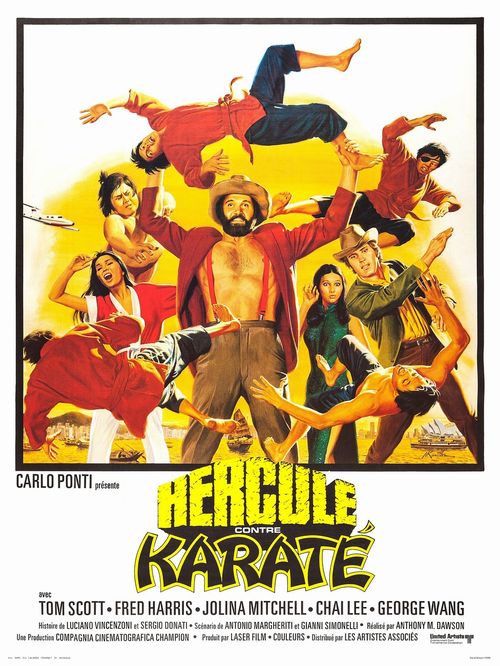 Mr. Hercules Against Karate Poster