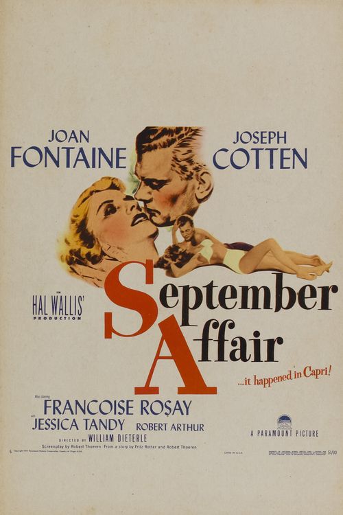 September Affair Poster