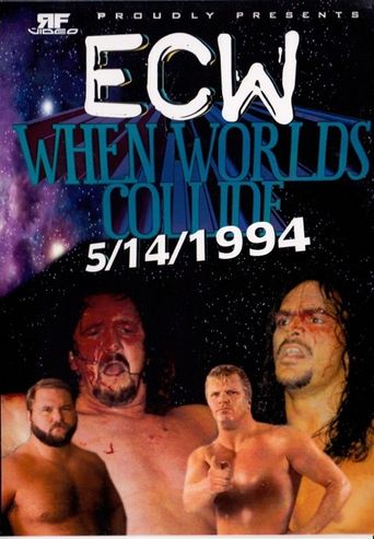 ECW When Worlds Collide Poster