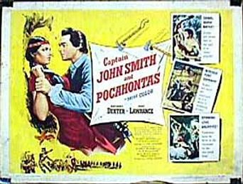 Captain John Smith and Pocahontas Poster