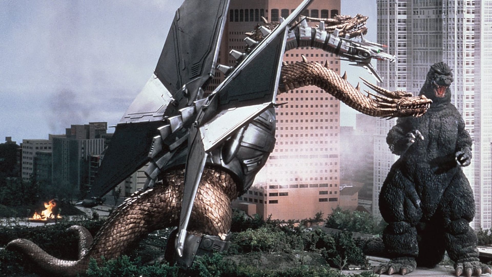 Godzilla vs. King Ghidorah Backdrop